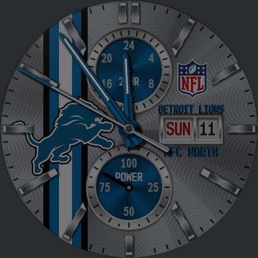 Roary Detroit Lions Mascot • Facer: the world's largest watch face platform