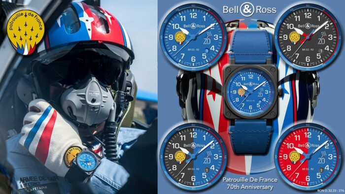 Bell & Ross BR 03-92 Patrouille De France 70th Anniversary 2023 – 4in1 ...