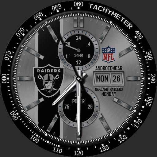 Timothy Hughes - Raiders Apple Face - watch face for Apple Watch, Samsung  Gear S3, Huawei Watch, and more - Facer