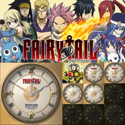 Anime Fairy Tail Infinity Watch Watchfaces For Smart Watches