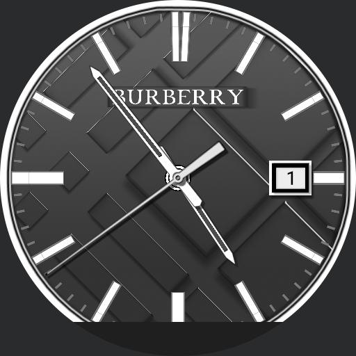 burberry apple watch face