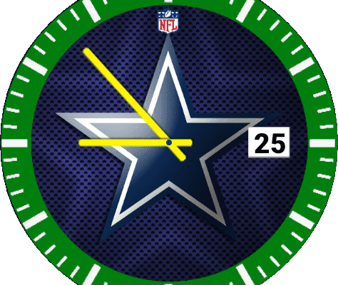 Dallas Cowboys NFL - Apple • Facer: the world's largest watch face platform