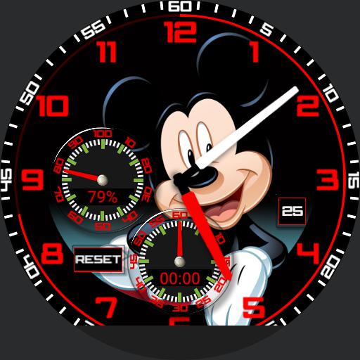 Download Mickey Mouse Watch Face For Android