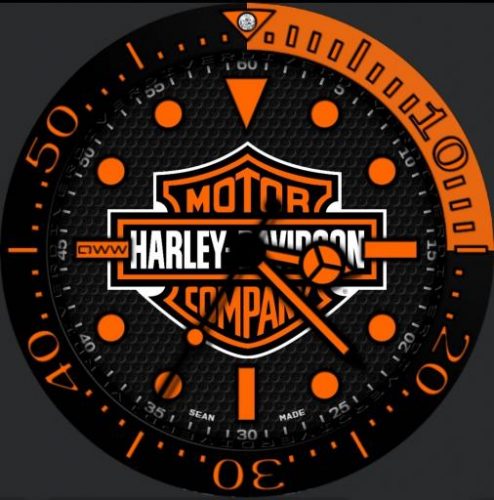 Gmx3 Harley Davidson By Qww Watchfaces For Smart Watches