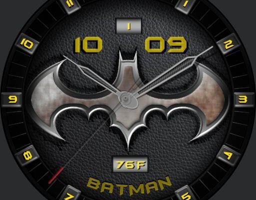 DC Comics Batman Large Face Metal Watch | Hot Topic