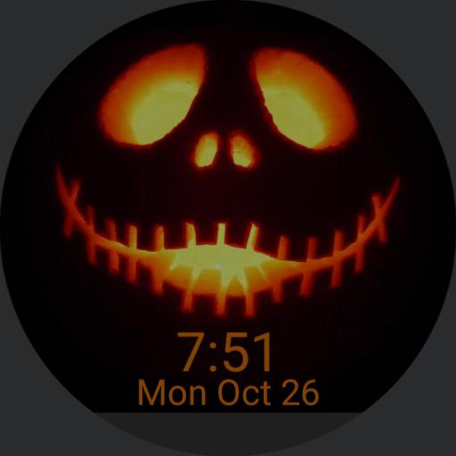 Halloween Pumpkin WatchFaces for Smart Watches