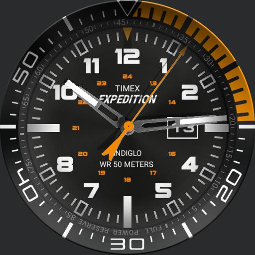 timex watch face