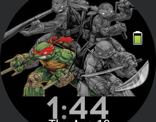 Introducing Teenage Mutant Ninja Turtles • Facer: the world's largest watch  face platform