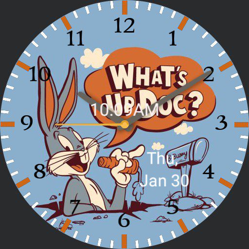 Bugs Bunny Whats Up Doc – WatchFaces for Smart Watches