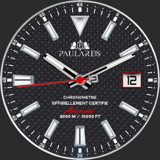 Nr 501 Paulareis Chronometre Watchfaces For Smart Watches