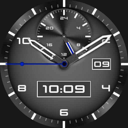 Simple Black Touch Me 2 – WatchFaces for Smart Watches