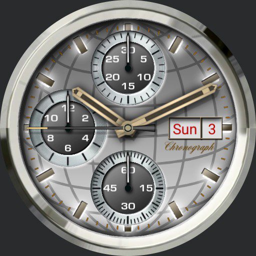Tricolour Chrono Arml – WatchFaces for Smart Watches