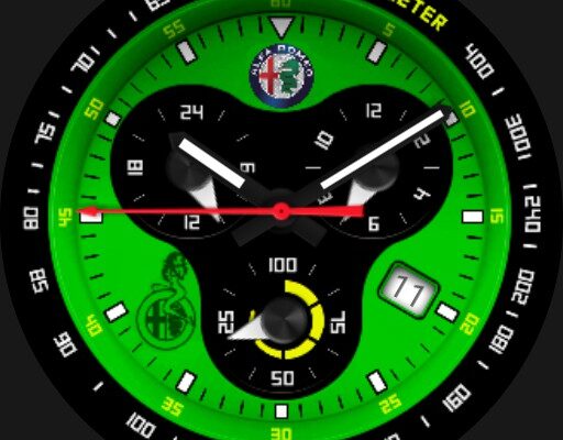 Alpha mechanical chronograph men's watch display back | eBay