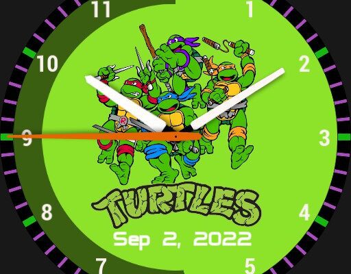 Introducing Teenage Mutant Ninja Turtles • Facer: the world's largest watch  face platform