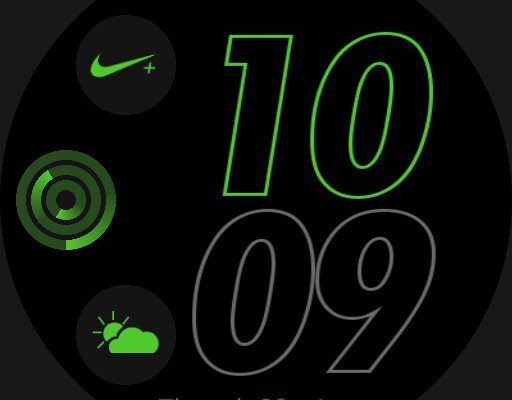 Apple Watch Nike inspired iPhone wallpapers