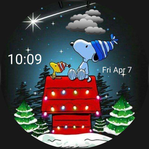 Snoopy woodstock christmas – WatchFaces for Smart Watches