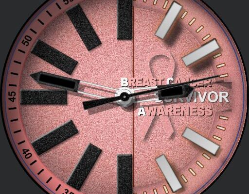 SUNENAT Breast Cancer Awareness Pink Ribbon Waterproof Women's Classic  Wrist Watch with Black Leather Band - Walmart.com