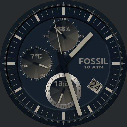 Fossil Tribute Watch Faces for Smart Watches