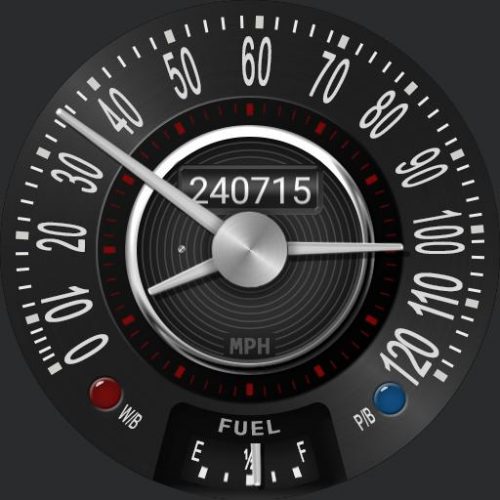 Mini Cooper Classic Speedometer – WatchFaces for Smart Watches