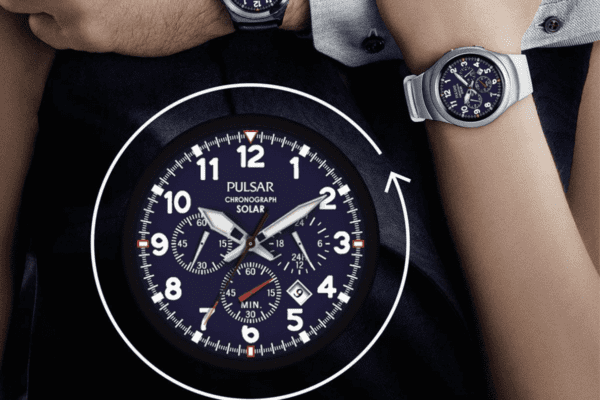 Montre discount solar pulsar