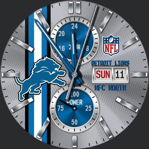 Detroit Lions Logo • Facer: the world's largest watch face platform