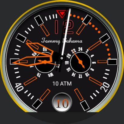 tommy hilfiger watch face